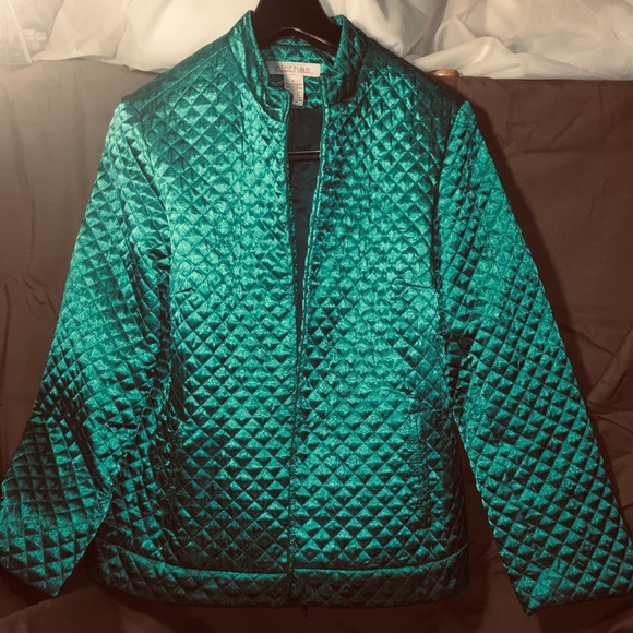 Stunning green color jacket! - Picture 3 of 8